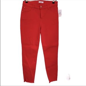Kensie jeans red denim cropped/capris